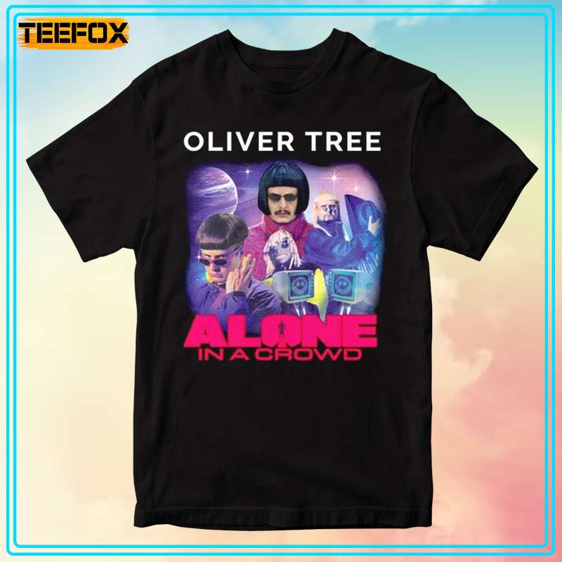 Oliver Tree Alone In A Crowd Tour 2024 Short-Sleeve T-Shirt