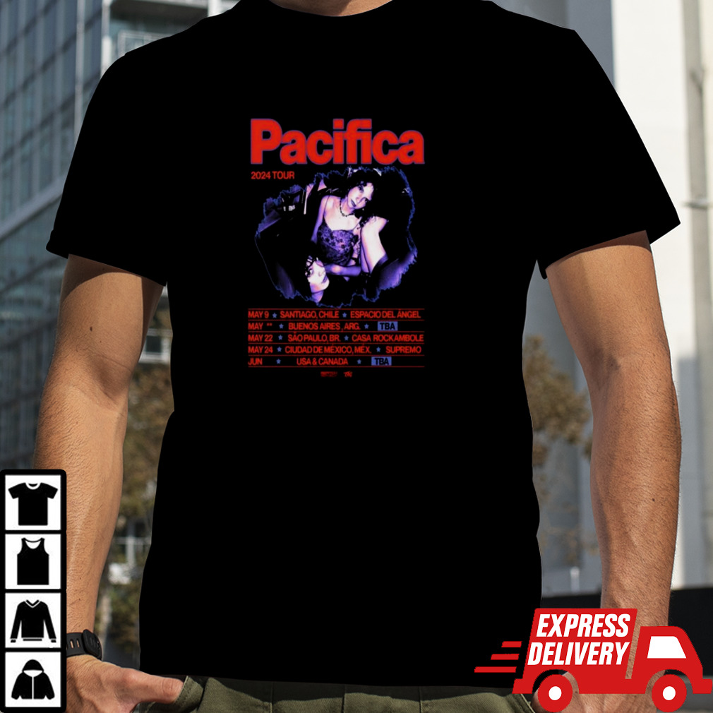 Pacifica Chile Brazil Mexico 2024 T-shirt