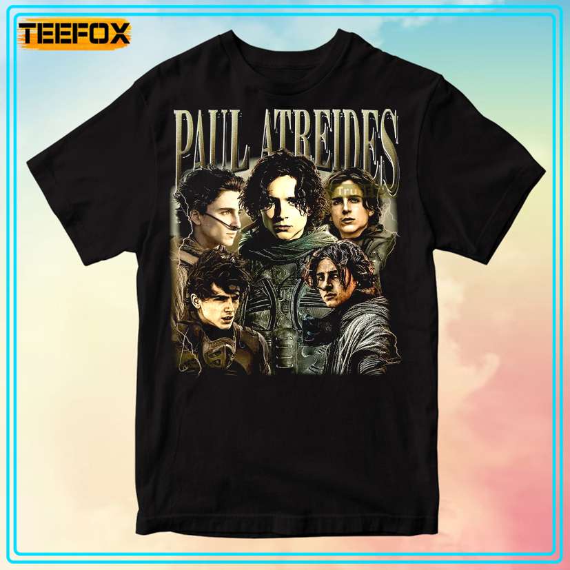 Paul Atreides Timothee Dune 2 T-Shirt