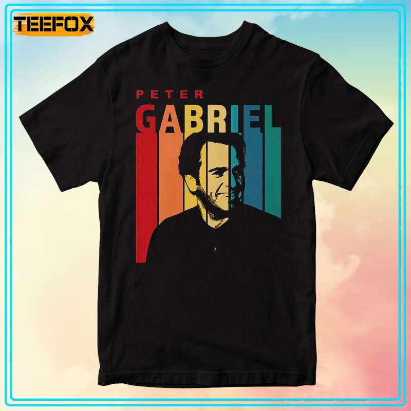 Peter Gabriel Retro Short-Sleeve T-Shirt