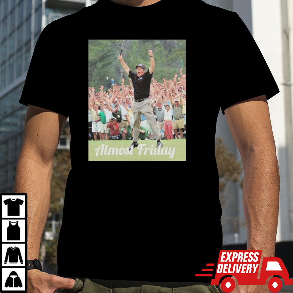 Phil Mickelson golf Almost Friday shirt