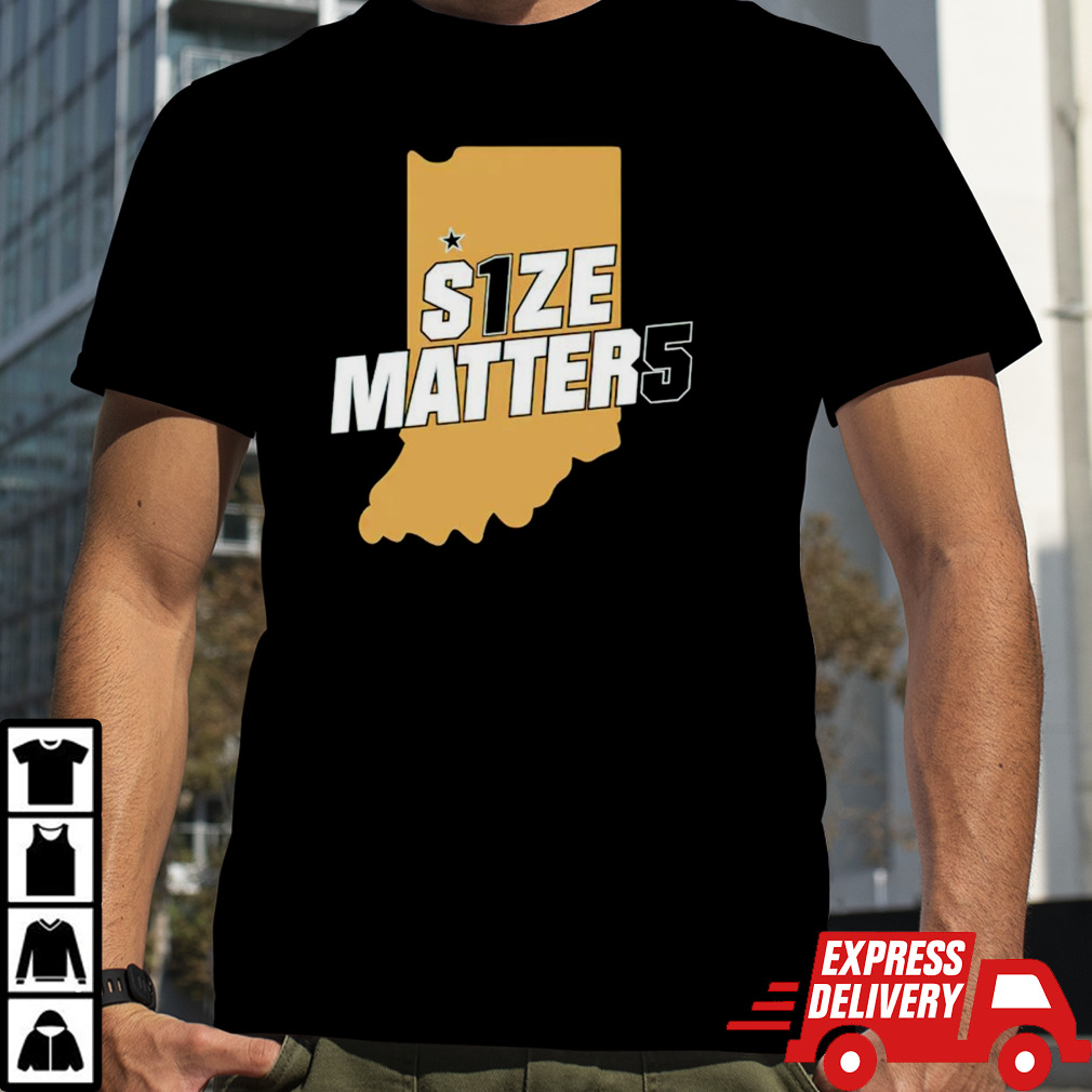 Purdue Boilermakers size matters shirt