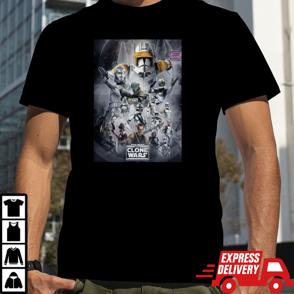 Star Wars The Clone Wars 2024 T-shirt