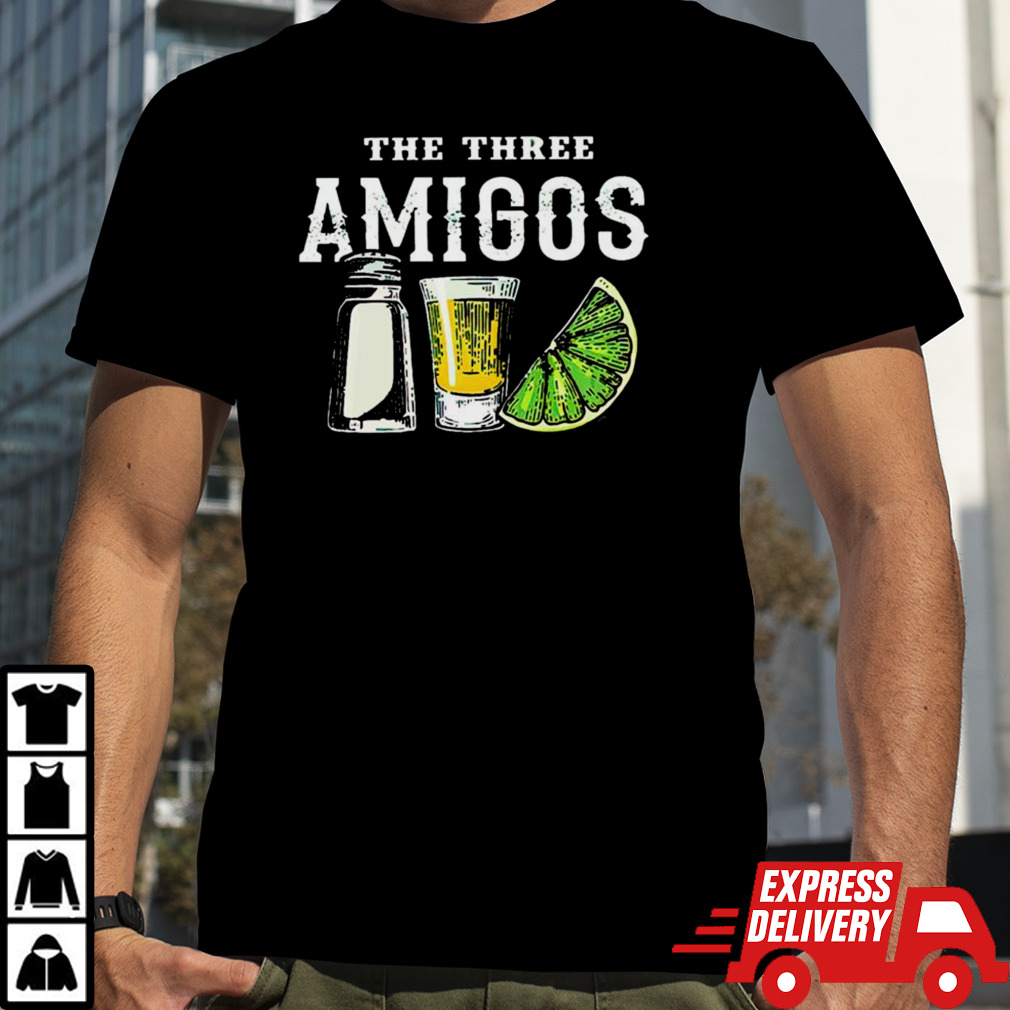 The three amigos salt cointreau lime T-shirt