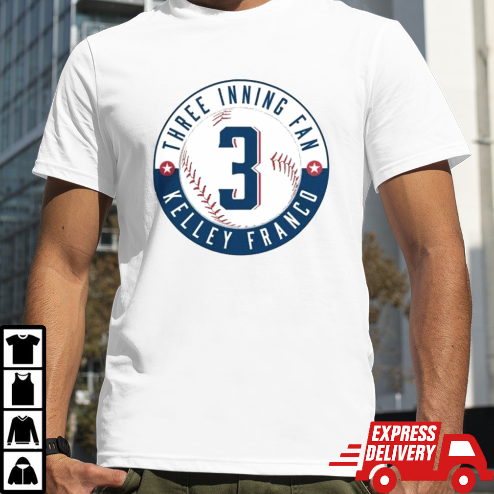 Three Inning Minute Logo Kelley Franco Shirt