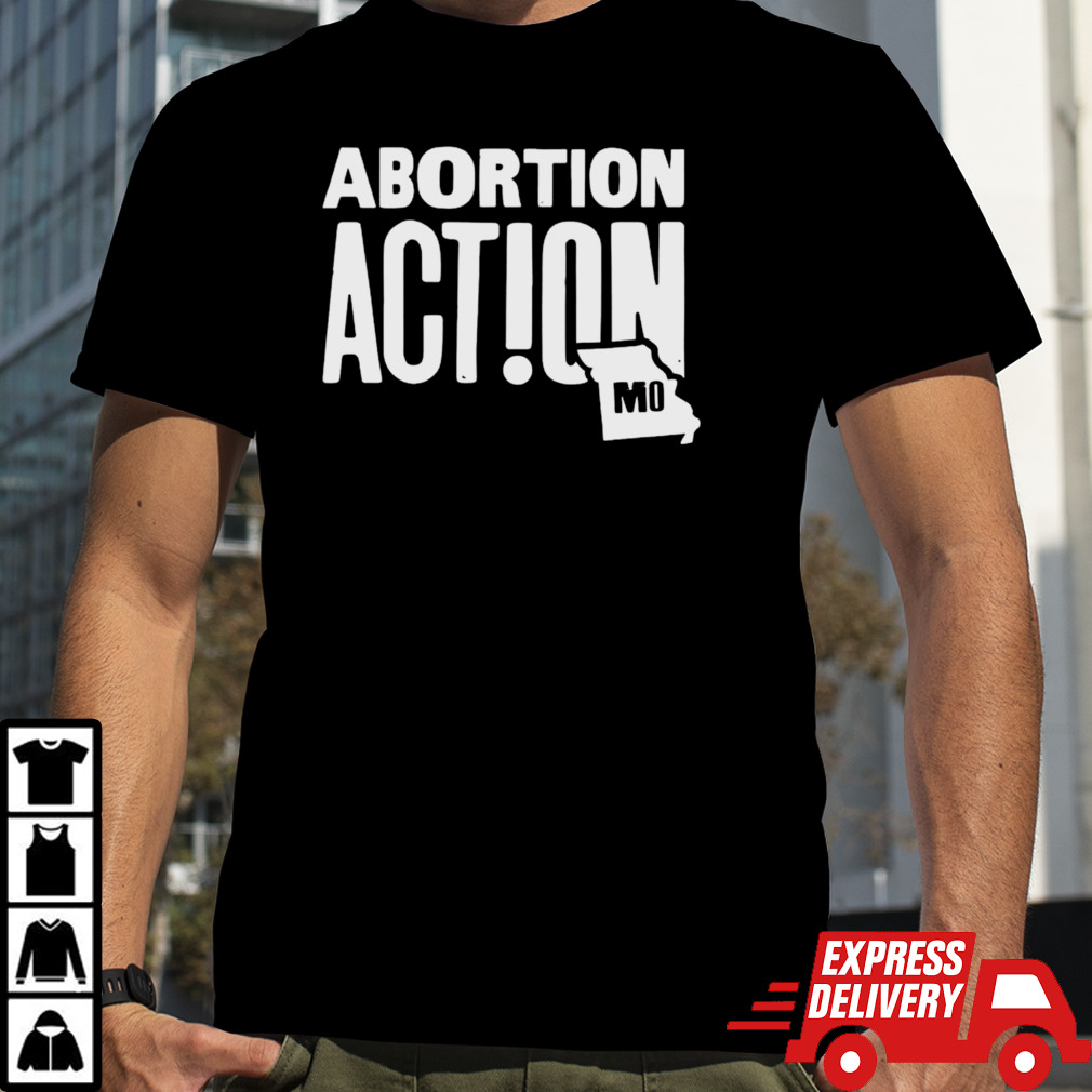 Abortion Action In Missouri Ladies Boyfriend Shirt