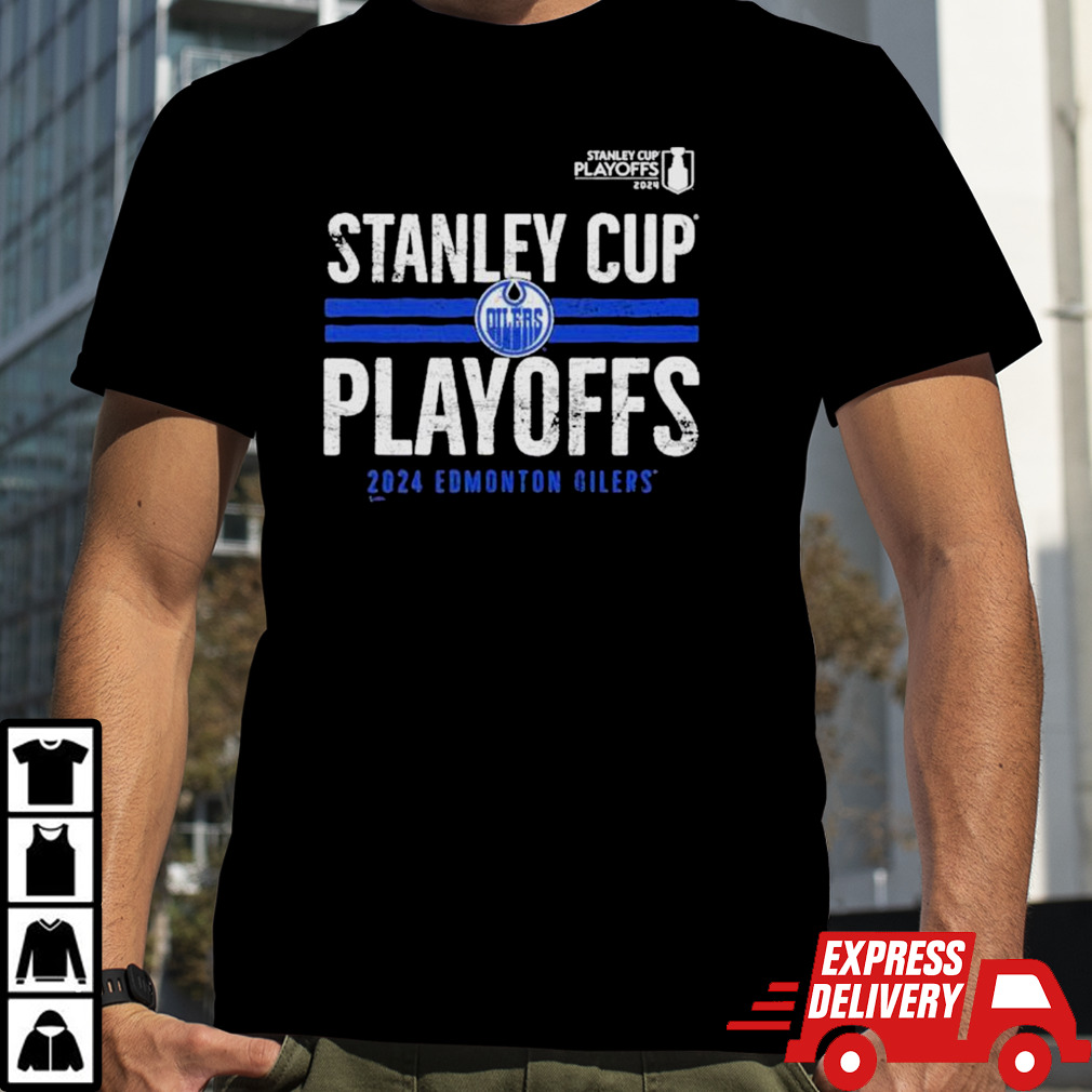 Edmonton Oilers 2024 Stanley Cup Playoffs Crossbar Shirt