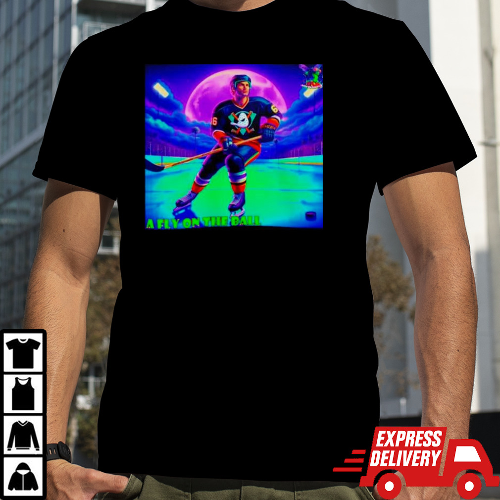 Gordon Bombay Ducks Fly Together Mighty Ducks Psychedelic meme shirt