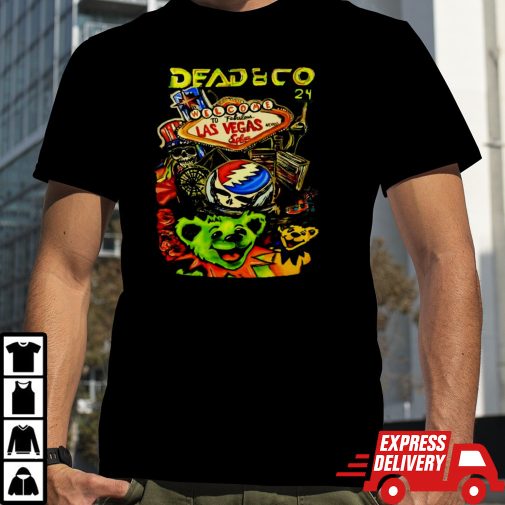 Grateful Dead Welcome To Las Vegas Dead & Co 2024 Shirt