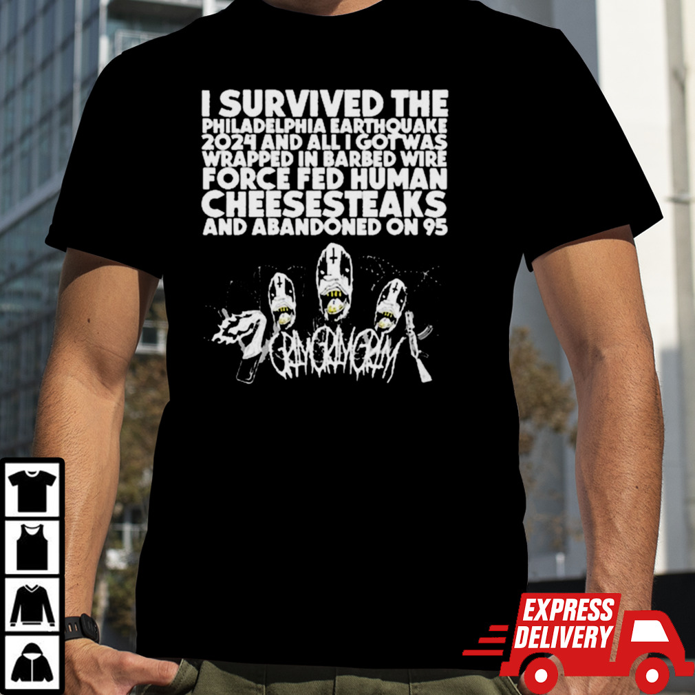 I Survived The Philadelphia Earthquake 2024 Shirt