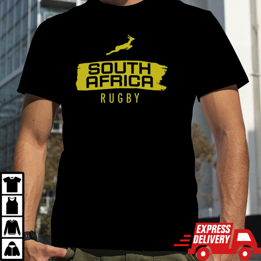 Nations of Rugby South Africa Brush Stroke Supersoft T shirt