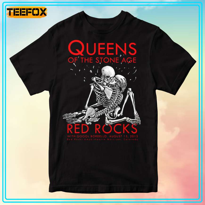 Queens of The Stone Age Red Rocks 2013 T-Shirt