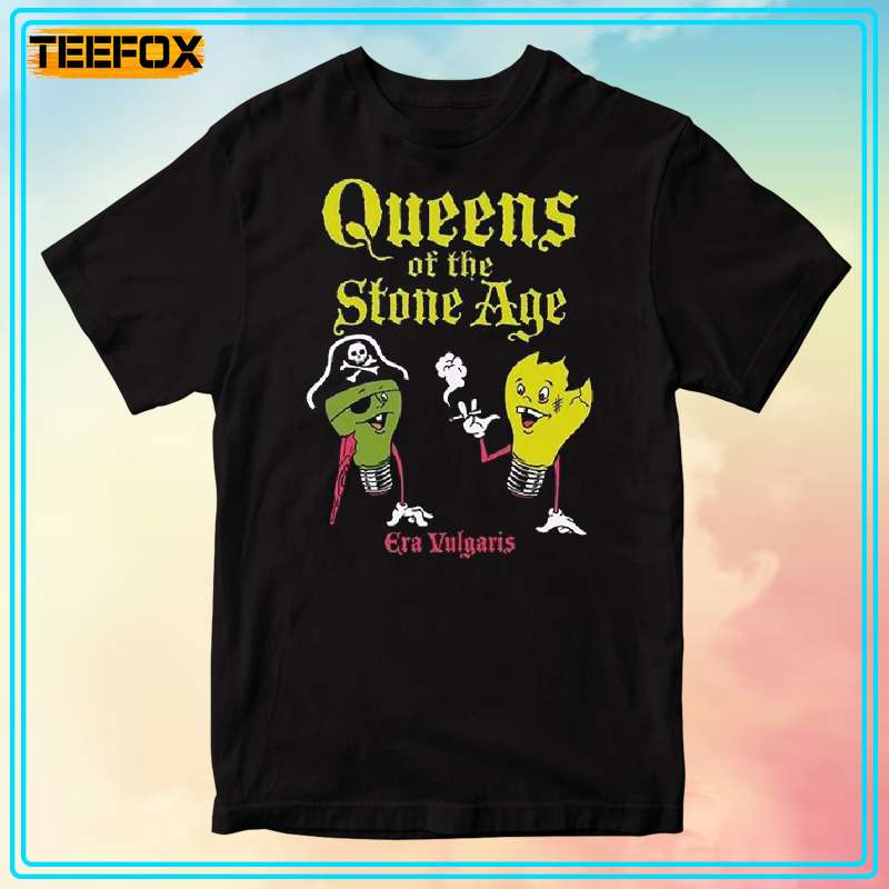 Queens of the Stone Age Era Vulgaris Album Short-Sleeve T-Shirt