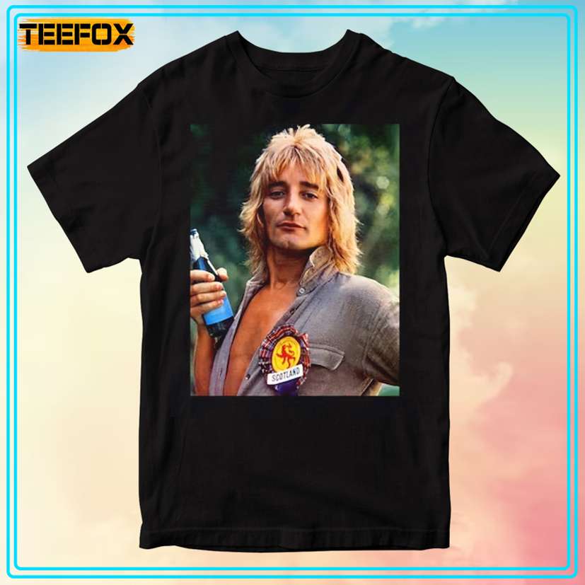 Rod Stewart Retro 70s Unisex T-Shirt