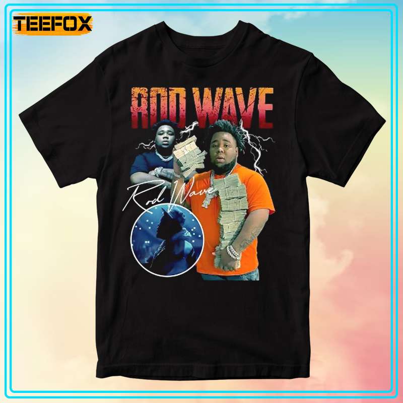 Rod Wave Nostalgia Tour Rapper Short-Sleeve T-Shirt