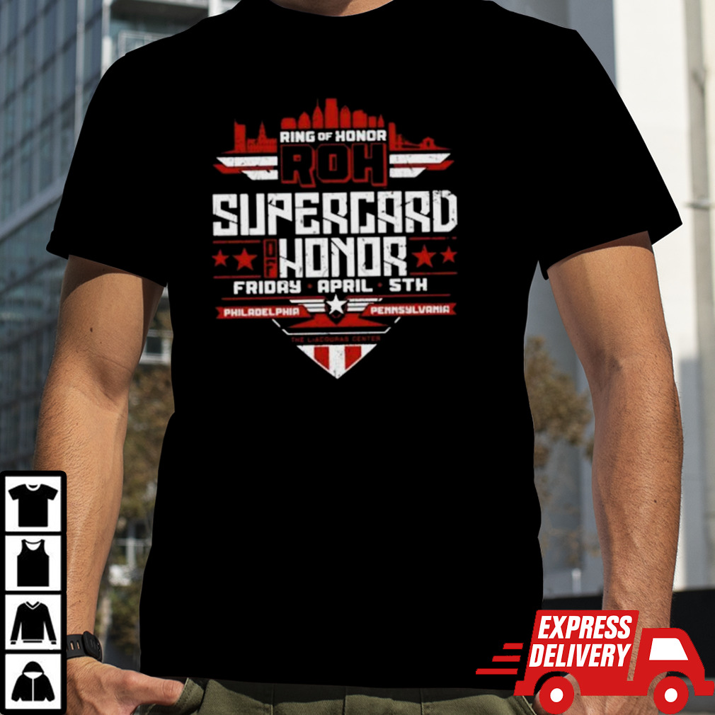 Roh Supercard Of Honor 2024 Event T Shirt