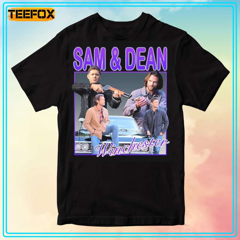 Sam and Dean Winchester Supernatural Movie T-Shirt