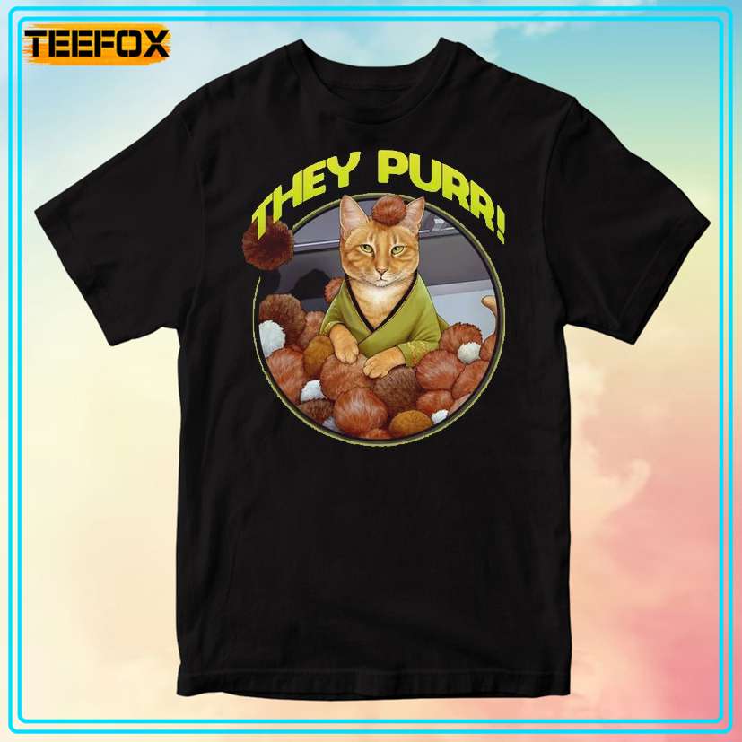 Star Trek Cat They Purr Unisex T-Shirt