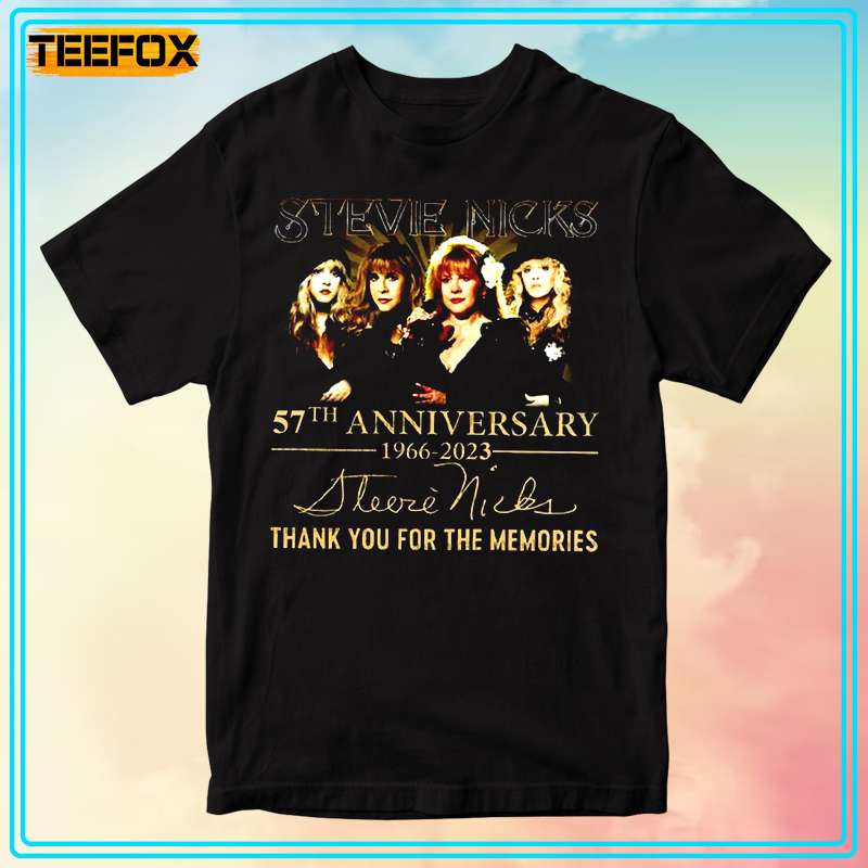 Stevie Nicks 57th Anniversary 1966-2023 T-Shirt