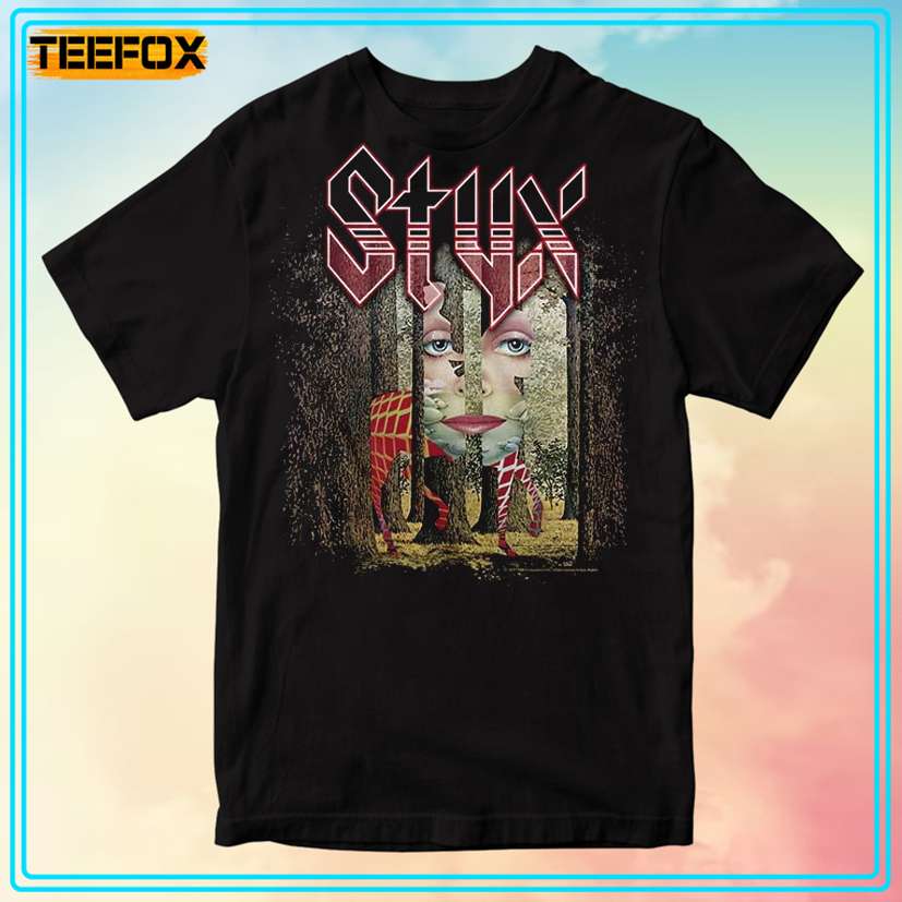 Styx The Grand Illusion Rock and Roll Band T-Shirt