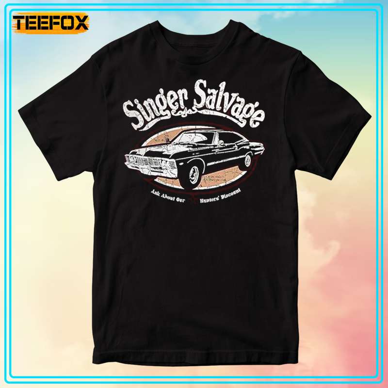 Supernatural Impala Singer Salvage SPN Short-Sleeve T-Shirt