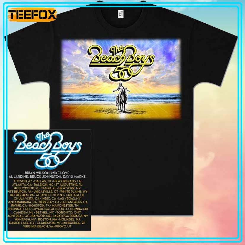 The Beach Boys 50th Anniversary T-Shirt