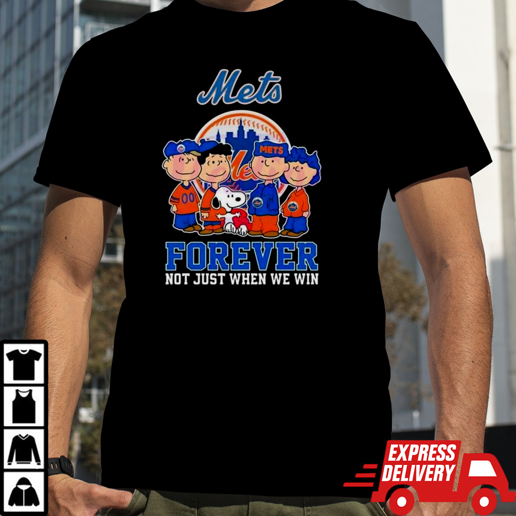 The Peanuts New York Mets Forever Not Just When We Win 2024 Shirt