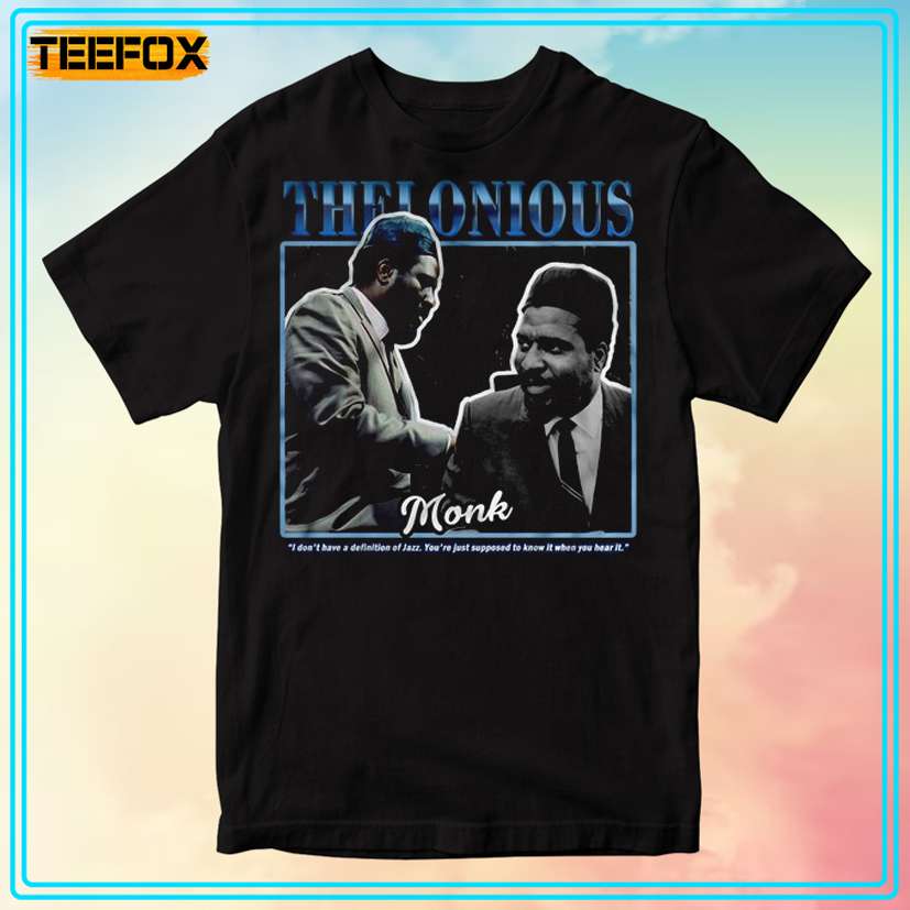 Thelonious Monk Jazz Unisex T-Shirt