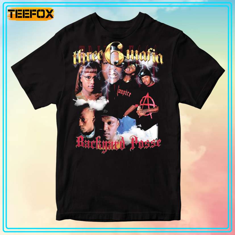 Three 6 Mafia Live By Yo Rep T-Shirt