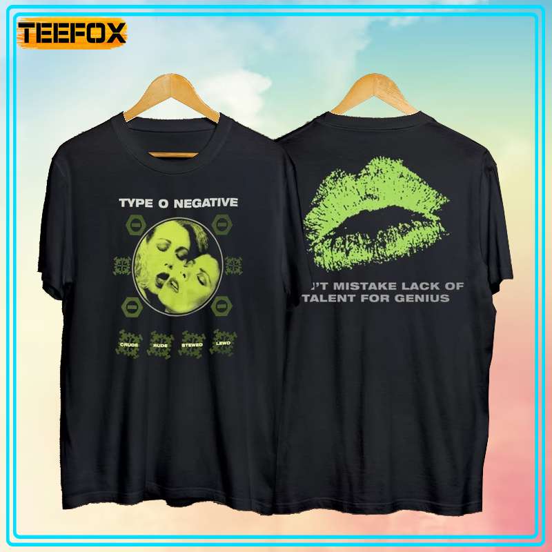 Type O Negative Crude Gears Short-Sleeve T-Shirt