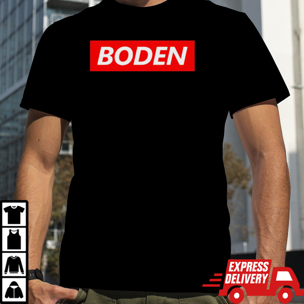 Boden box logo shirt