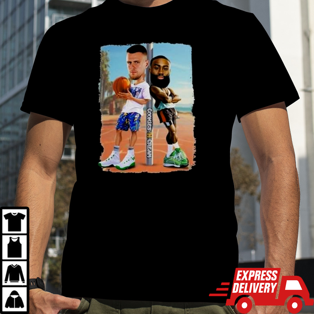 Cookies And Cream Jaylen Brown X Kristaps Porzingis Shirt