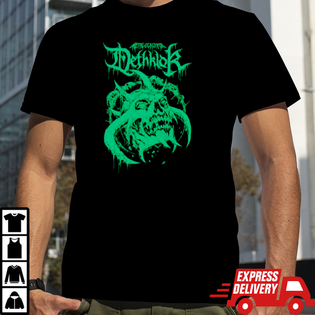 Dethklok Deadface skull logo shirt