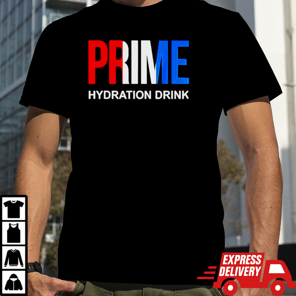 Drink prime hydration drink shirt