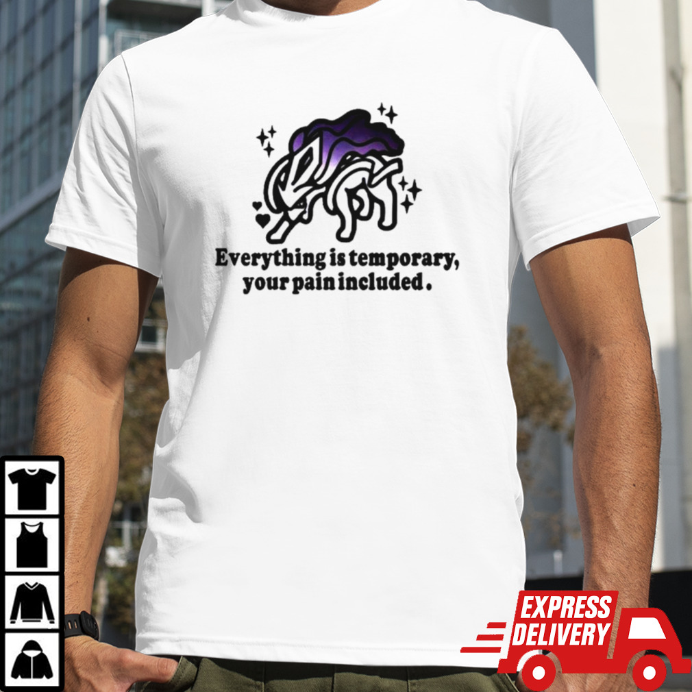 Everything is temporary your pain included shirt