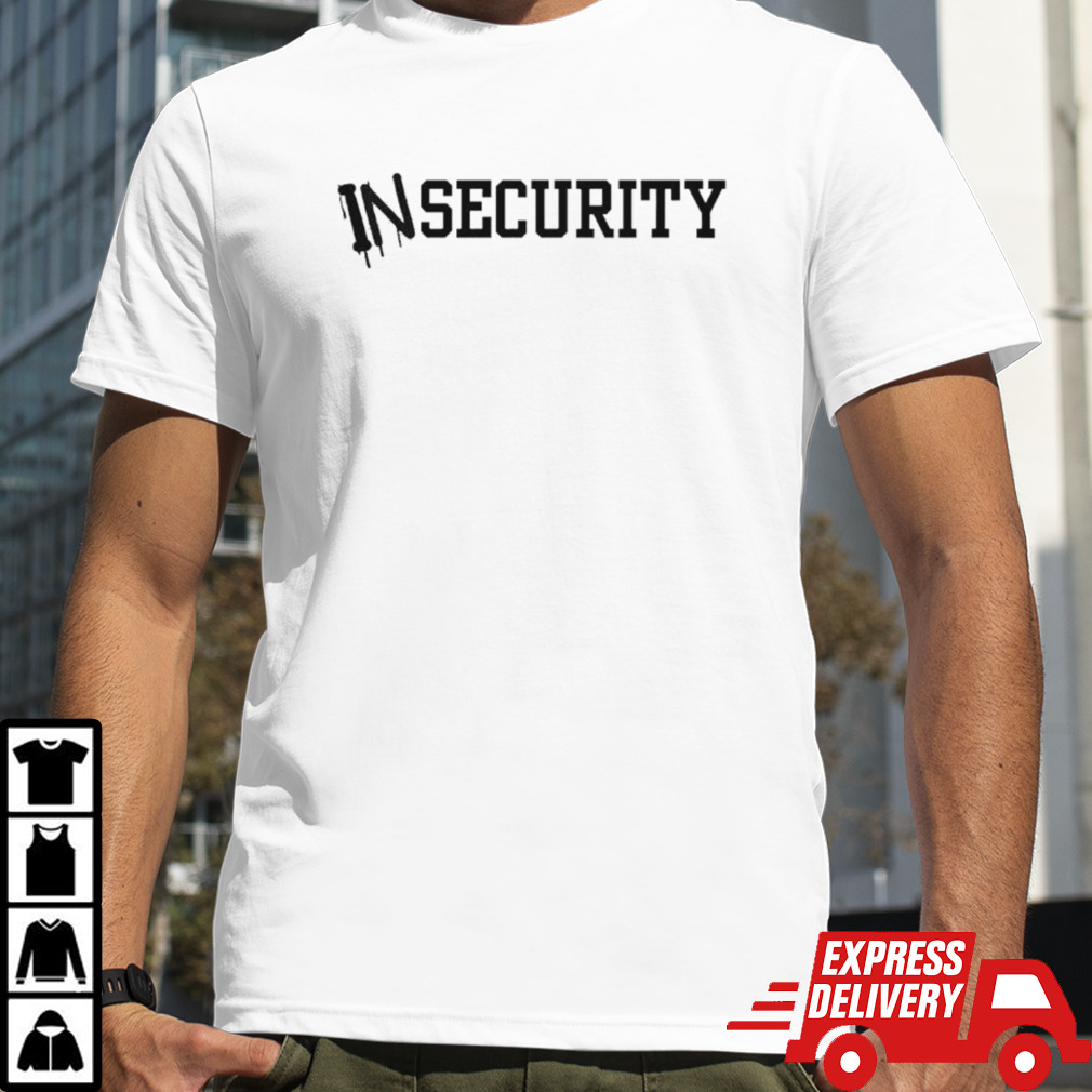 Insecurity classic logo shirt