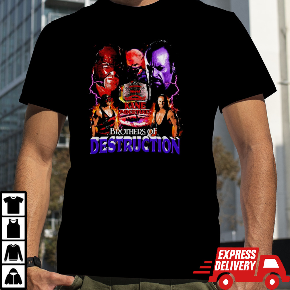 Kane Undertaker Brothers Of Destruction shirt