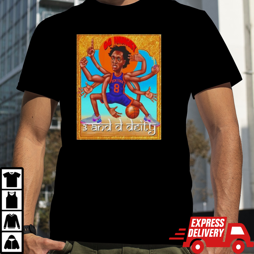 OG Anunoby New York Knicks 3 and D Deity shirt