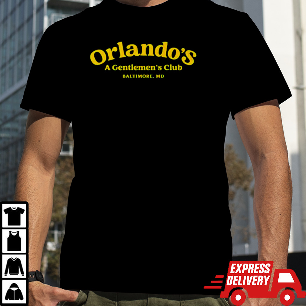 Orlandos A Gentelmens Club Baltimore MD shirt