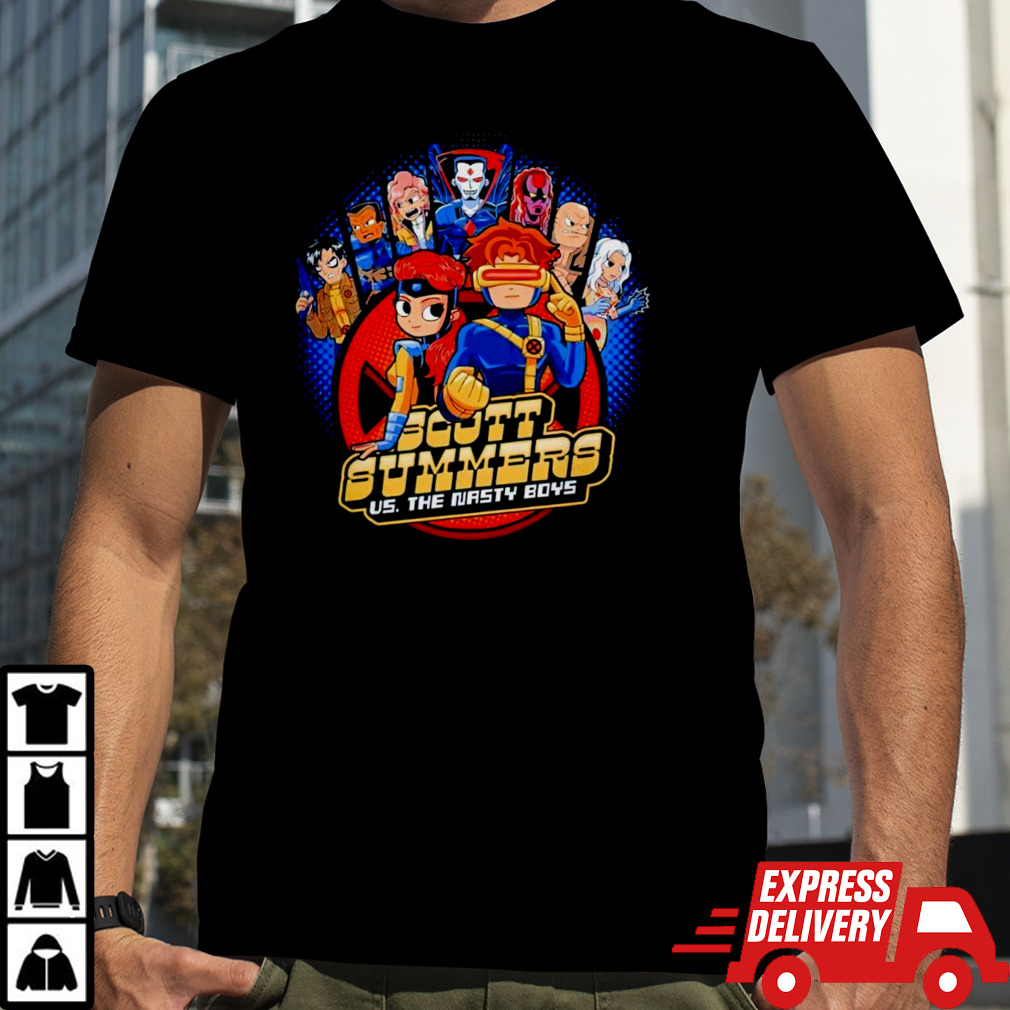 Scott Summers vs. the Nasty Boys Sinister Pilgrim shirt