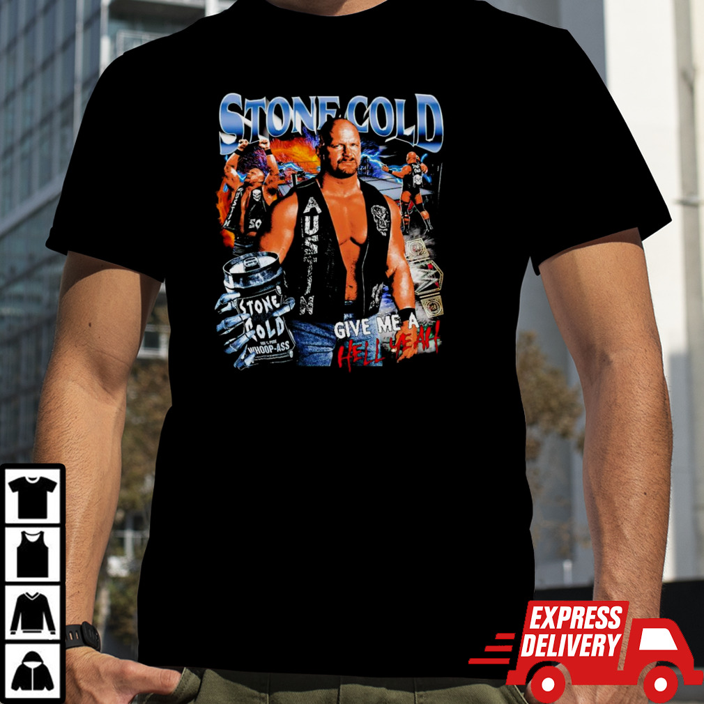 Stone Cold WWE World Championship Wrestling shirt