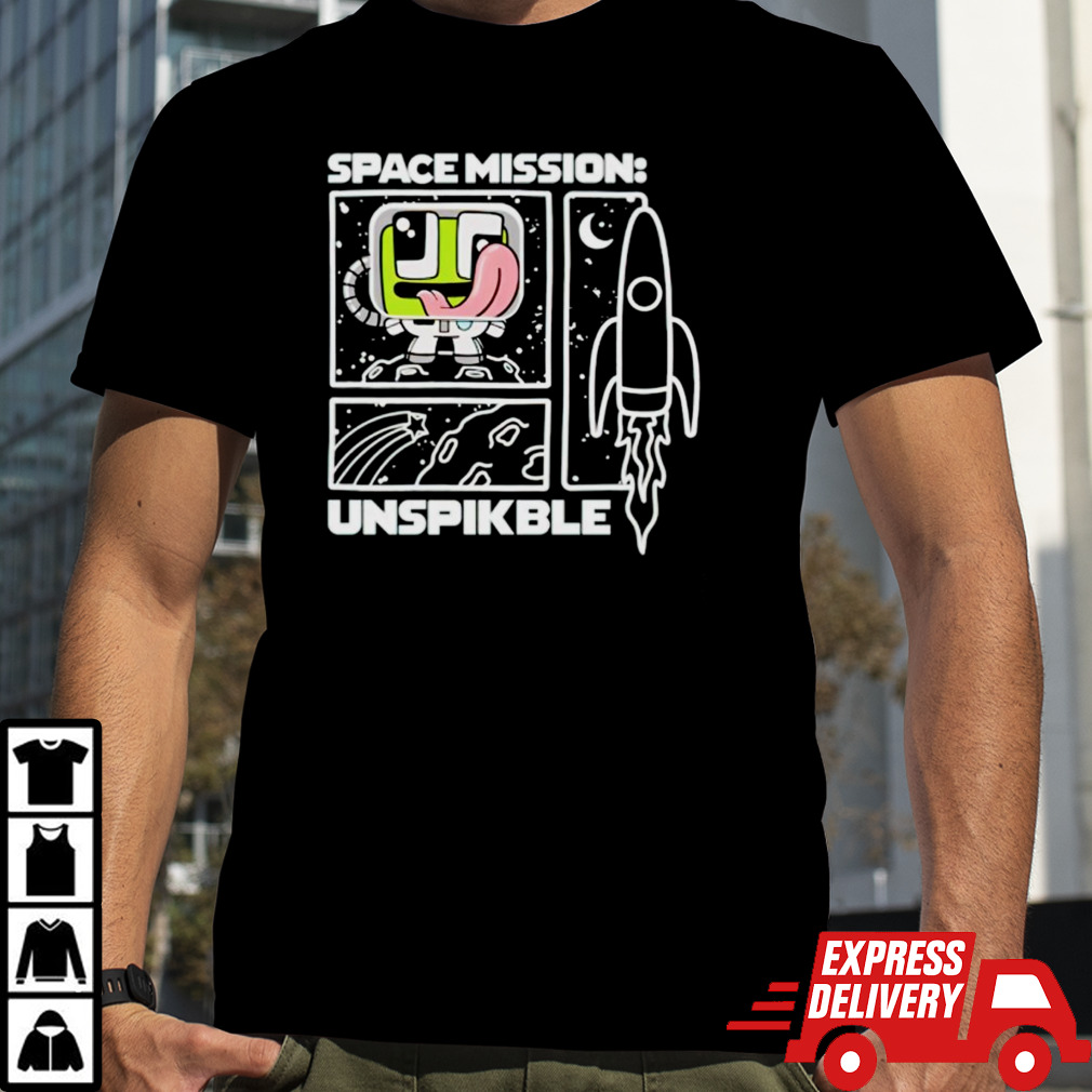 Unspeakable space mission shirt