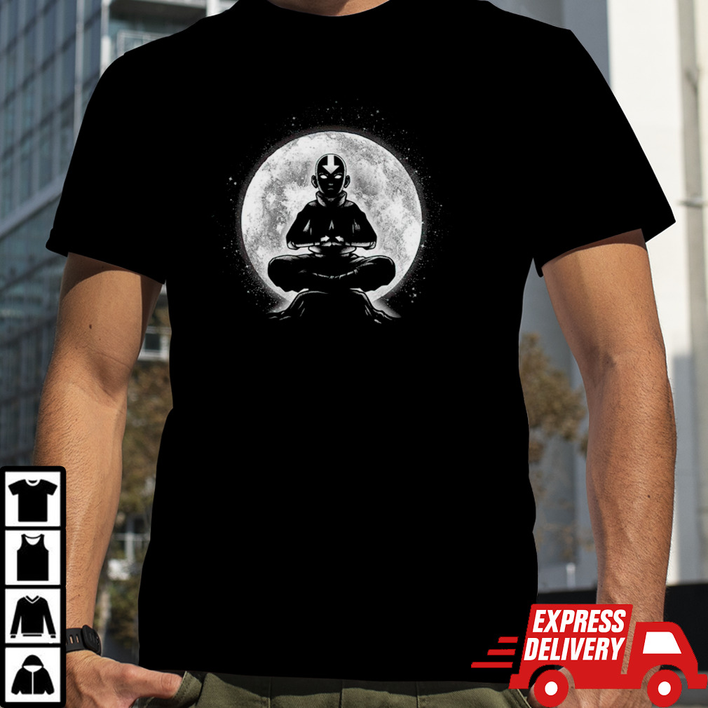 Aang Avatar Moonlight Elemental shirt