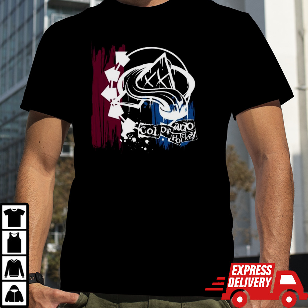 Colorado Avalanche Ice Hockey Nhl Tour T-shirt