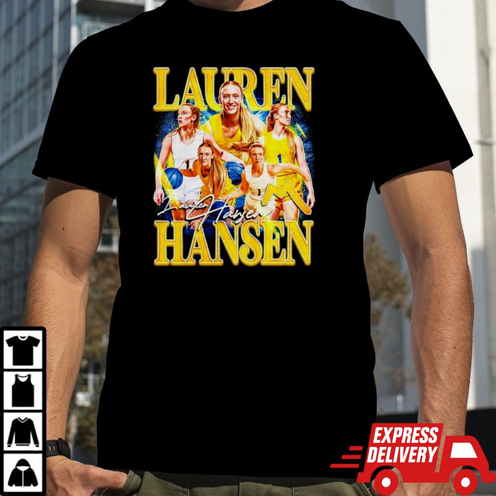 Lauren Hansen Michigan Wolverines player 2024 shirt