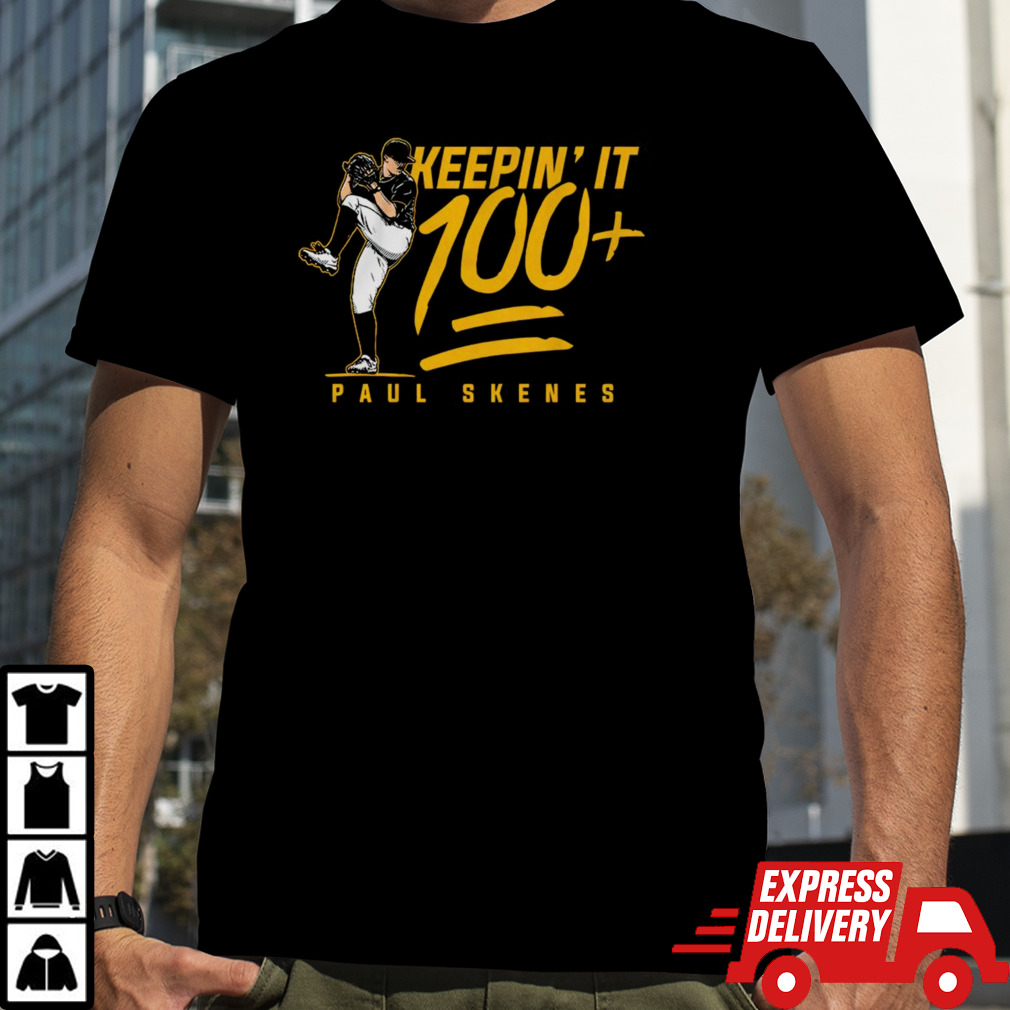 Paul Skenes keepin’ it 100+ Pittsburgh shirt