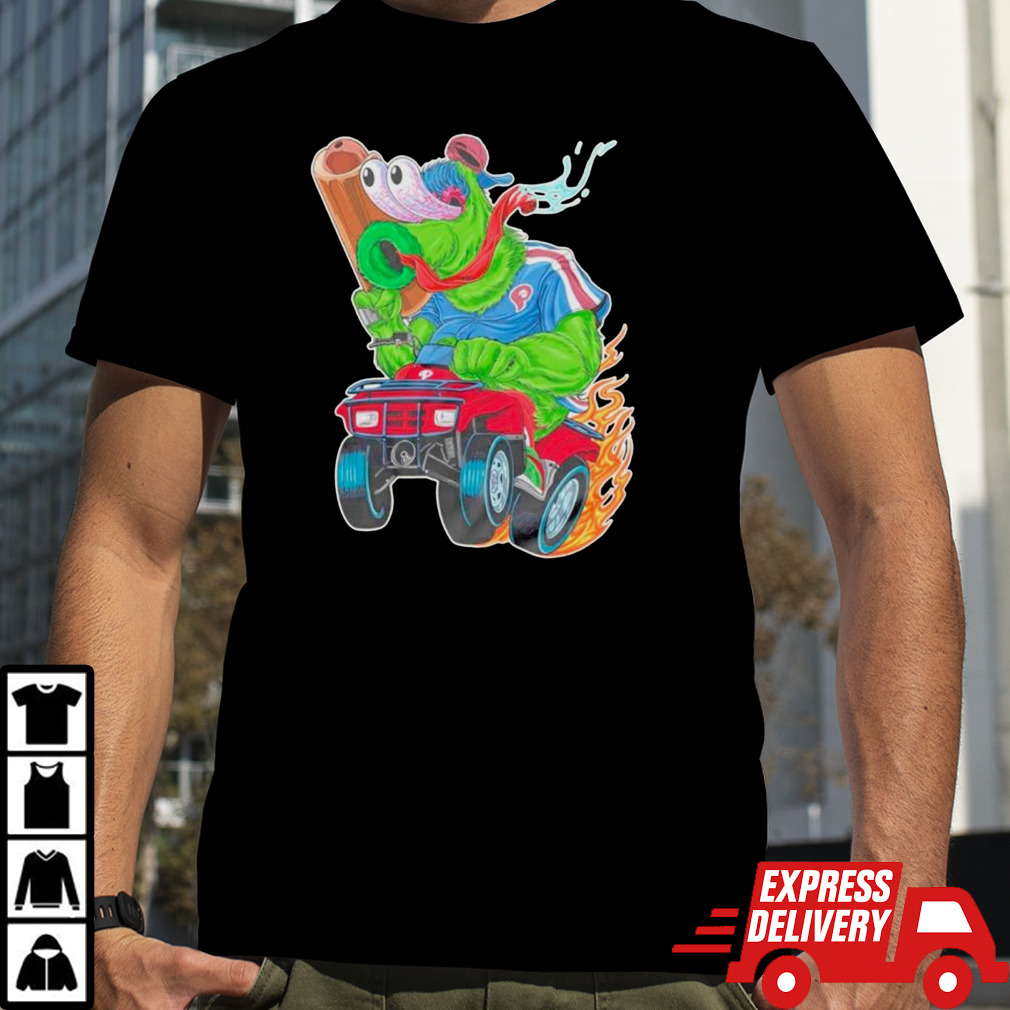 Phuzz Mode Phillie Phanatic baseball Mascot shirt