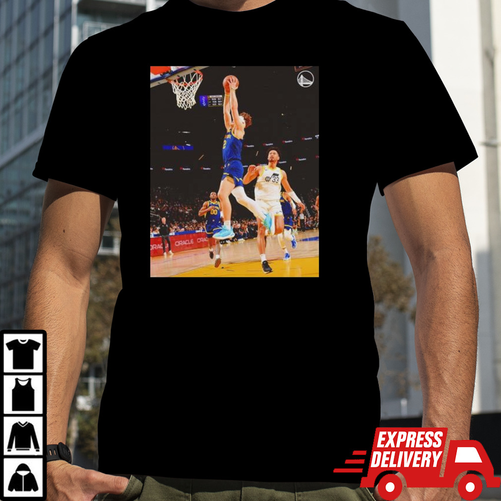 BP Brandin Podziemski Golden State Warriors with authority shirt