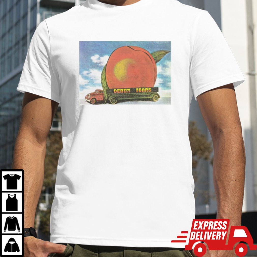 Giant fruit kiss my grits shirt