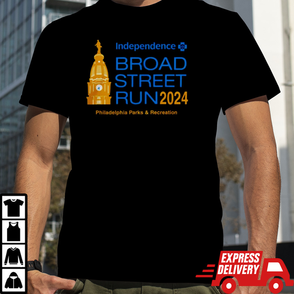 Independence Cross Broad Street Run 2024 shirt